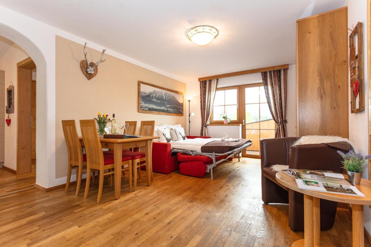 Landhaus Bergblick Kössen Kültér fotó