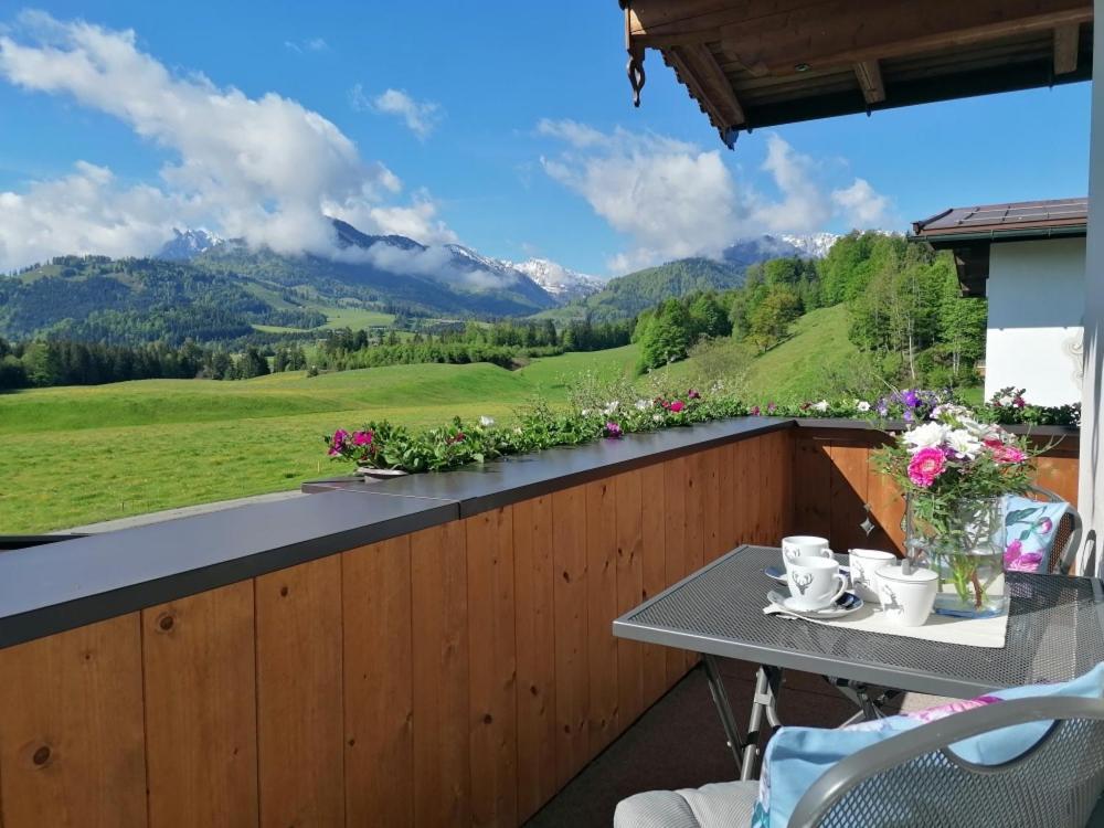 Landhaus Bergblick Kössen Kültér fotó