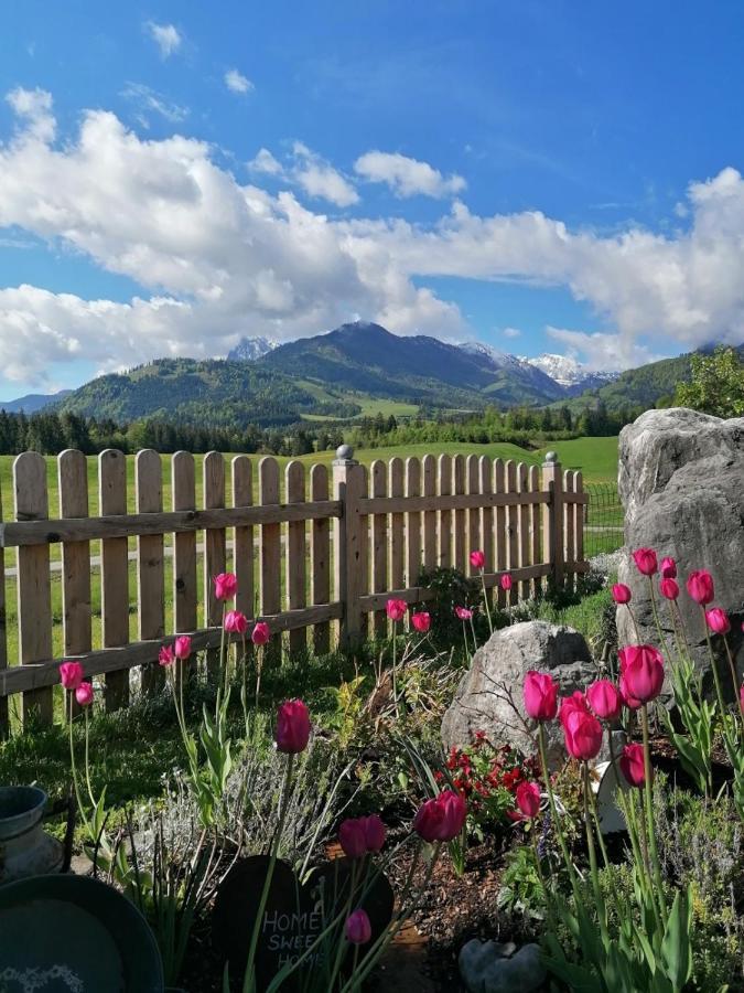 Landhaus Bergblick Kössen Kültér fotó