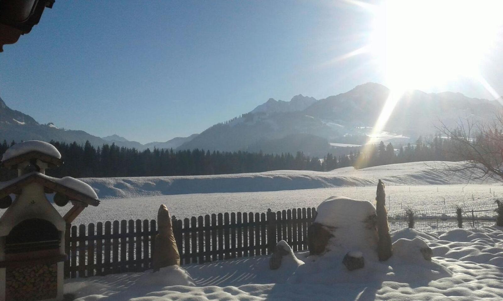 Landhaus Bergblick Kössen Kültér fotó